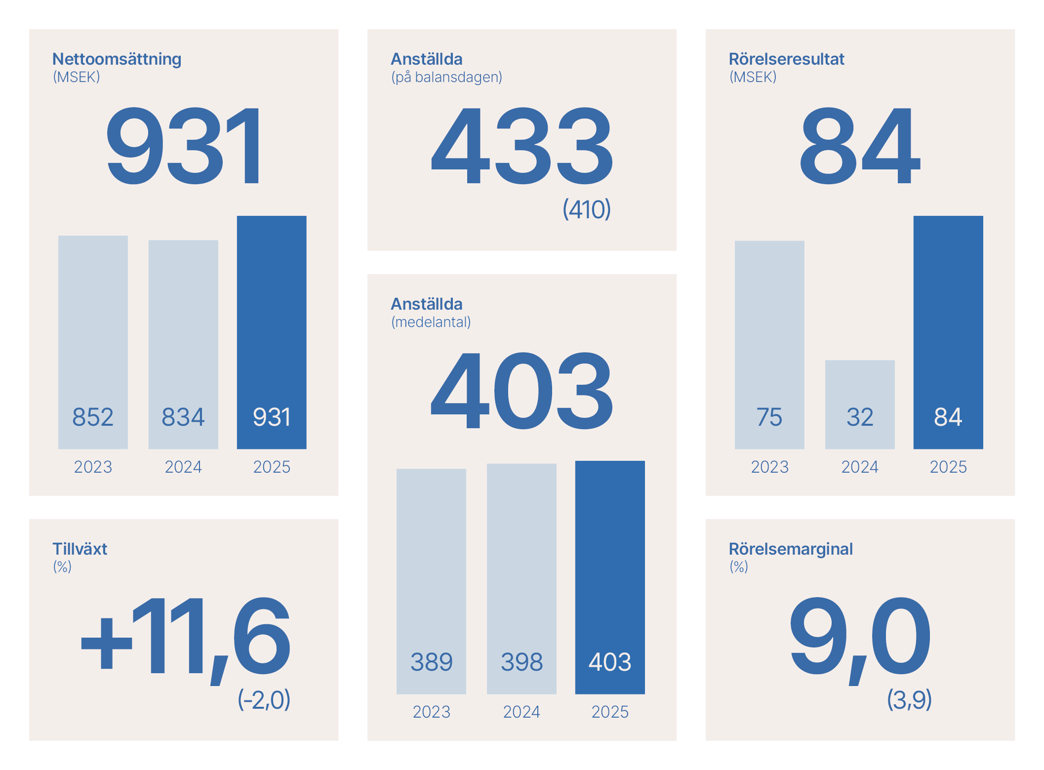 Financial Data Summary